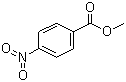 对硝基苯甲酸甲酯分子结构 (CAS 619-50-1)