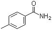 对甲苯甲酰胺分子结构 (CAS 619-55-6)