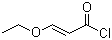 3-乙氧基丙烯酰氯分子结构 (CAS 6191-99-7)