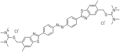 阿利新黄分子结构 (CAS 61968-76-1)