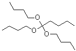 原戊酸三丁酯分子结构 (CAS 62007-51-6)
