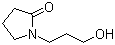 1-(3-Hydroxy-1-propyl)-2-pyrrolidone molecular structure (CAS 62012-15-1)
