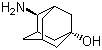 反式-4-氨基-1-金刚烷醇分子结构 (CAS 62058-03-1)