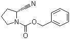 (R)-1-N-苄氧羰基-2-氰基吡咯烷分子结构 (CAS 620601-77-6)