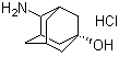trans-4-Aminoadamantan-1-ol hydrochloride molecular structure (CAS 62075-23-4)