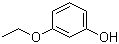 结构式 CAS# 621-34-1, 3-乙氧基苯酚; 3-羟基苯乙醚; 间羟基苯乙醚; 间苯二酚单乙醚