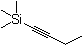 1-丁炔基三甲基硅烷分子结构 (CAS 62108-37-6)