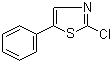 2-氯-5-苯基噻唑分子结构 (CAS 62124-43-0)
