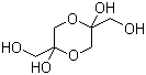 structure of CAS# 62147-49-3, 2,5-Dihydroxy-1,4-dioxane-2,5-dimethanol;1,3-Dihydroxyacetone dimer