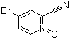 4-Bromo-2-cyanopyridine 1-oxide molecular structure (CAS 62150-44-1)