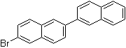 6-溴-2,2'-联萘分子结构 (CAS 62156-75-6)