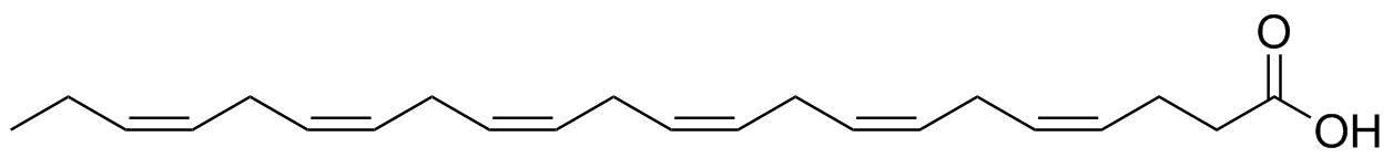 cis-4,7,10,13,16,19-Docosahexaenoic acid molecular structure (CAS 6217-54-5)