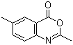 2,6-二甲基-4H-3,1-苯并恶嗪-4-酮分子结构 (CAS 62175-49-9)