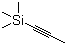 结构式 CAS# 6224-91-5, 1-(三甲基硅基)丙炔
