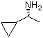 (R)-1-环丙基乙胺分子结构 (CAS 6240-96-6)