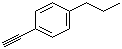 4-丙基苯乙炔分子结构 (CAS 62452-73-7)