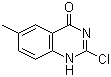 2-氯-6-甲基-4(1H)-喹唑啉酮分子结构 (CAS 62484-42-8)