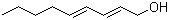 2,4-Nonadien-1-ol molecular structure (CAS 62488-56-6)
