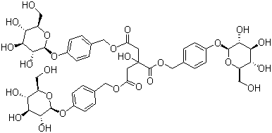 巴利森苷分子结构 (CAS 62499-28-9)