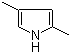 2,4-二甲基吡咯分子结构 (CAS 625-82-1)