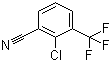 2-氯-3-三氟甲基苯腈分子结构 (CAS 62584-32-1)