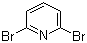 2,6-二溴吡啶分子结构 (CAS 626-05-1)