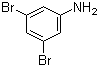 3,5-Dibromoaniline molecular structure (CAS 626-40-4)