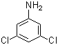 3,5-二氯苯胺分子结构 (CAS 626-43-7)