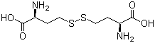 结构式 CAS# 626-72-2, L-高胱氨酸; L-4,4'-二硫双(2-氨基丁酸)