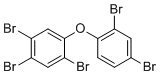 2,2',4,4',5-五溴二苯醚分子结构 (CAS 62601-60-9)