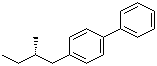 (S)-(+)-4'-(2-甲基丁基)联苯分子结构 (CAS 62614-28-2)