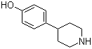 4-(4-羟基苯基)哌啶分子结构 (CAS 62614-84-0)