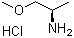 (2R)-1-甲氧基丙烷-2-胺盐酸盐分子结构 (CAS 626220-76-6)