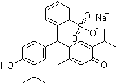 百里酚蓝钠盐分子结构 (CAS 62625-21-2)
