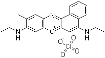 恶嗪 170 高氯酸盐分子结构 (CAS 62669-60-7)