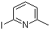 2-碘-6-甲基吡啶分子结构 (CAS 62674-71-9)