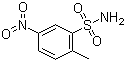 结构式 CAS# 6269-91-6, 2-甲基-5-硝基苯磺酰胺