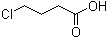 结构式 CAS# 627-00-9, 4-氯丁酸