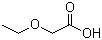 乙氧基乙酸分子结构 (CAS 627-03-2)