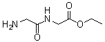 甘氨酰甘氨酸乙酯分子结构 (CAS 627-74-7)
