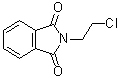 2-(2-氯乙基)-1H-异吲哚-1,3(2H)-二酮分子结构 (CAS 6270-06-0)