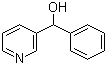 苯基吡啶-3-基甲醇分子结构 (CAS 6270-47-9)