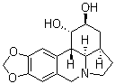 二氢石蒜碱分子结构 (CAS 6271-21-2)