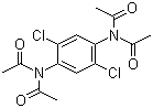 N,N'-(2,5-二氯-1,4-亚苯基)双[N-乙酰基乙酰胺]分子结构 (CAS 62715-83-7)