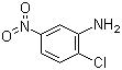 2-氯-5-硝基苯胺分子结构 (CAS 6283-25-6)