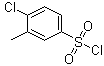 4-氯-3-甲基苯磺酰氯分子结构 (CAS 6291-02-7)