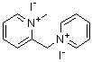 1-甲基-2-(吡啶鎓甲基)吡啶鎓二碘化物分子结构 (CAS 6291-05-0)