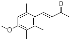 (E)-4-(4-Methoxy-2,3,6-trimethylphenyl)-3-buten-2-one molecular structure (CAS 62924-31-6)
