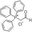 (甲酰基甲基)三苯基氯化膦分子结构 (CAS 62942-43-2)