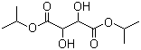 D-(-)-酒石酸二异丙酯分子结构 (CAS 62961-64-2)